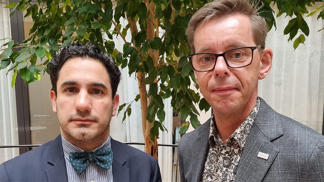 Ardalan Shekarabi och Peter Sikström