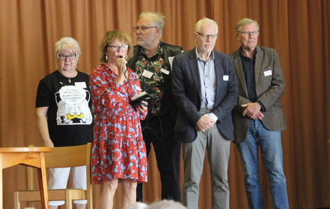 Arbetsgruppen presenterar sig