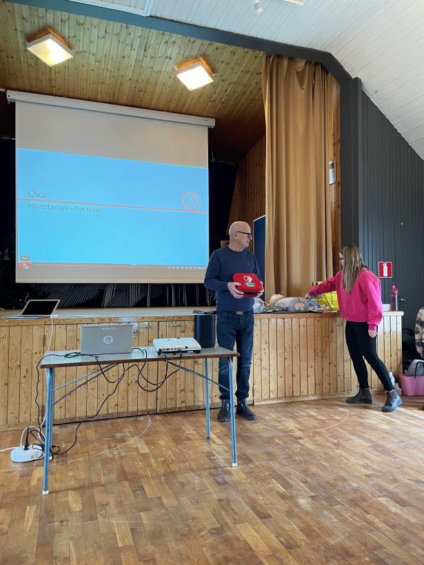 Åke Bogren och Emma Grönvall