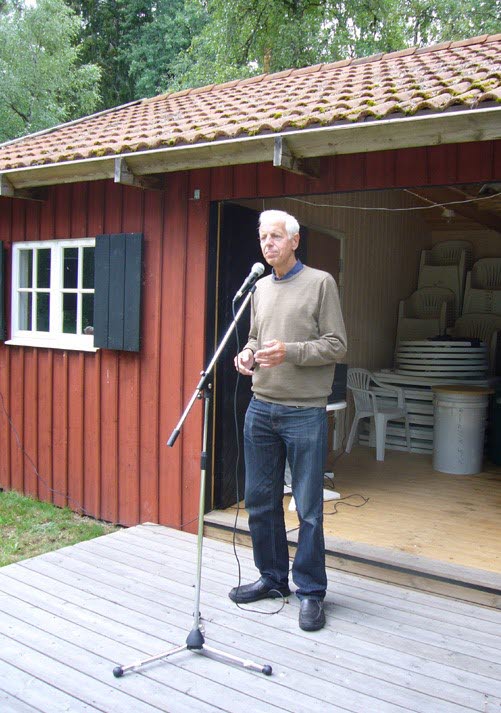 Kjell Gunnarsson berättade om Myresjö