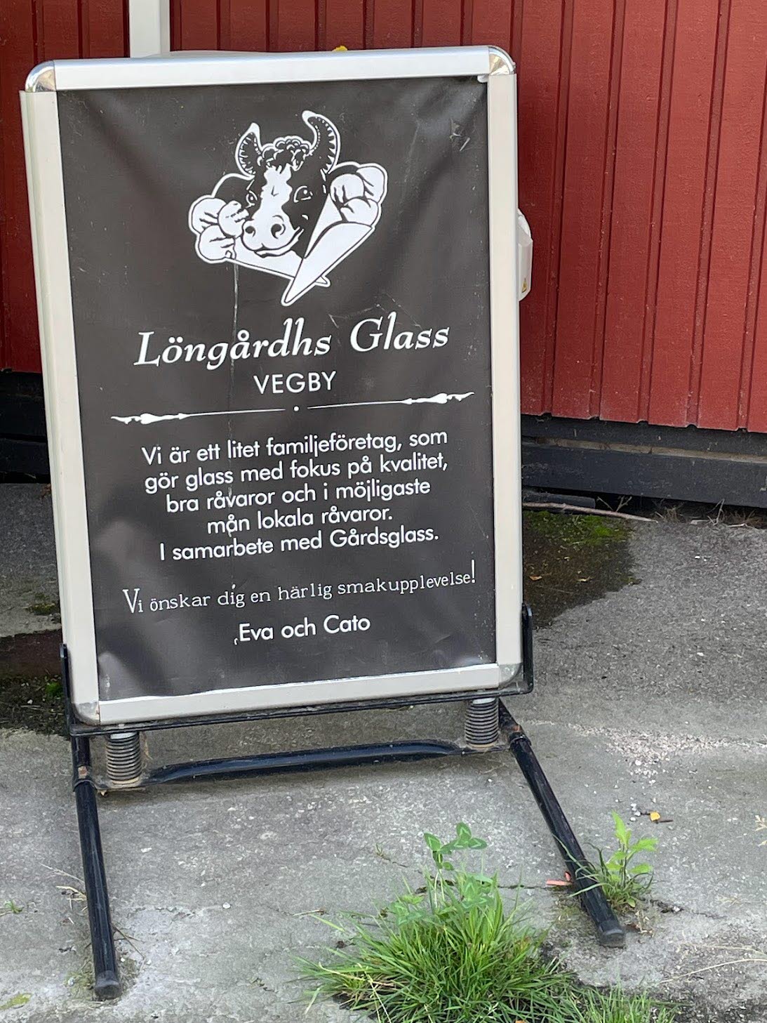 Löngårdhs glass i Vegby