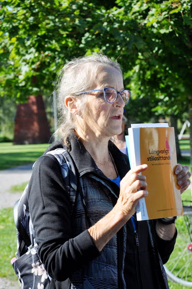 Irene Sturve brinner för folkhälsofrågor och är SPF Dalarnas  friskvårdsansvariga.