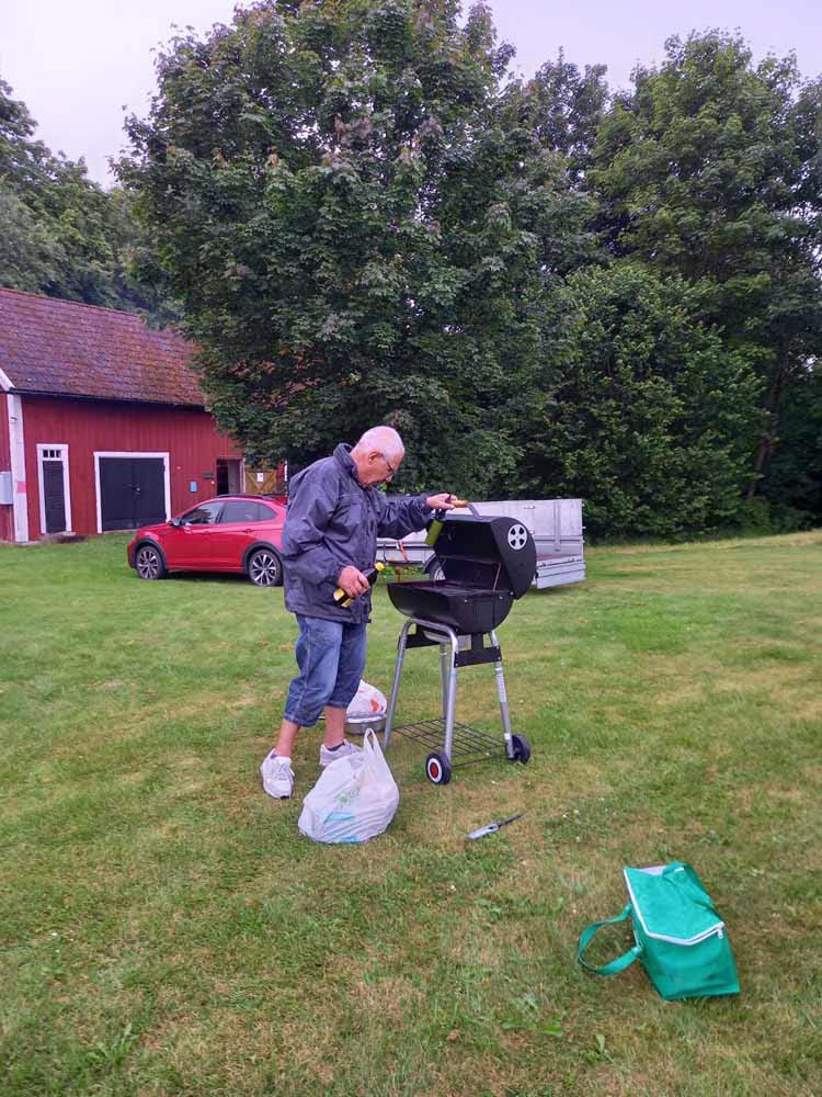 Grilltändning