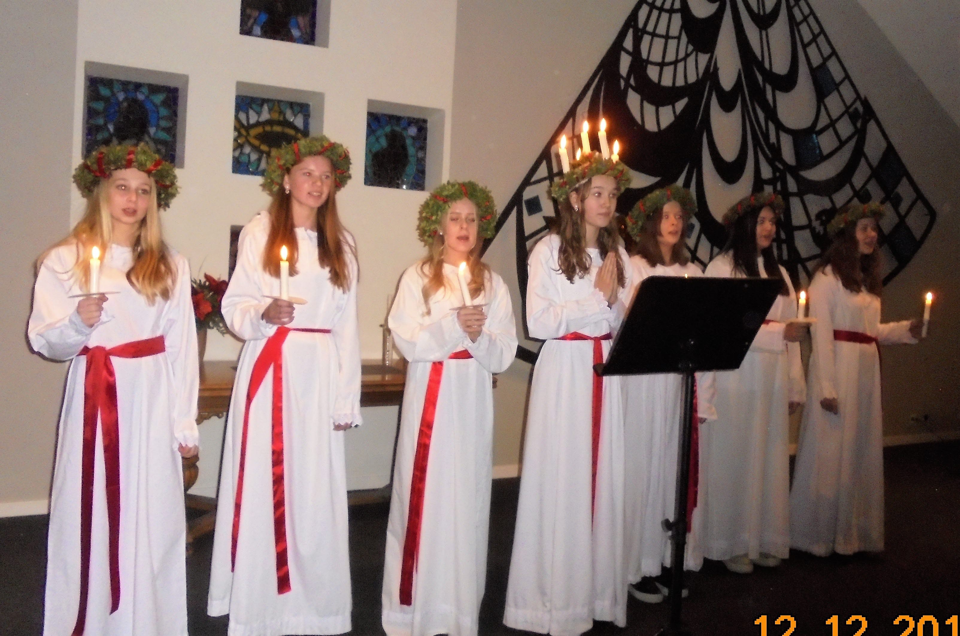 Gislaveds Lucia på besök