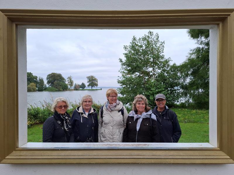 Här gjorde vi en tavla