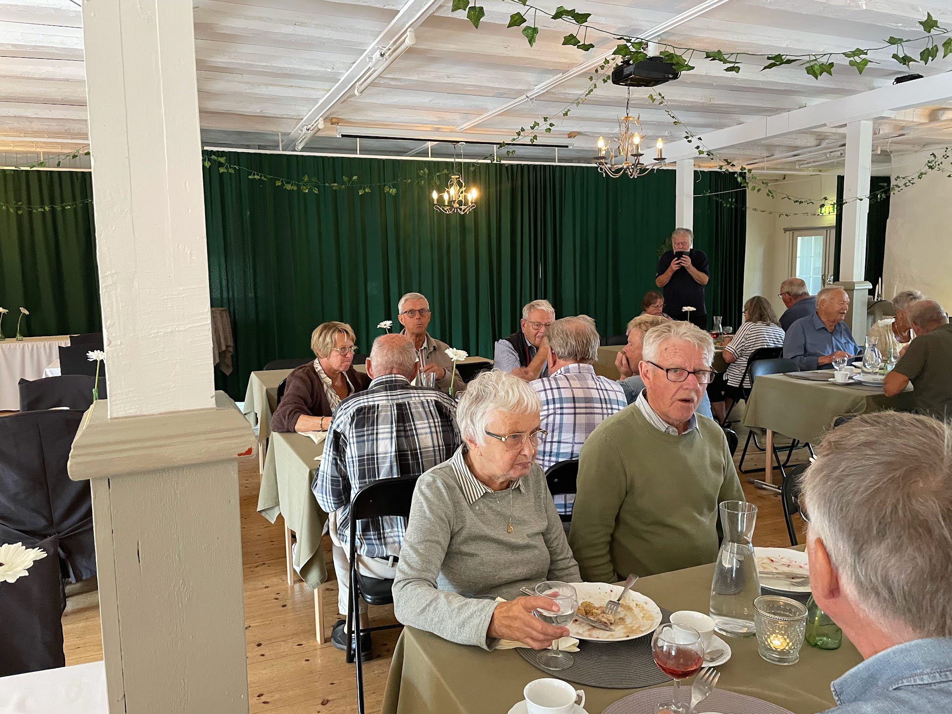 Middag på Torpa slotts café