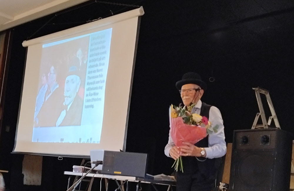 Bernt Turesson spelade skivor med musik från Åsa-Nissefilmerna