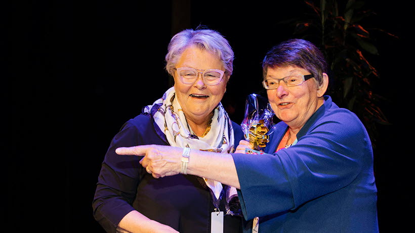 Eva Eriksson och Christina Rogestam