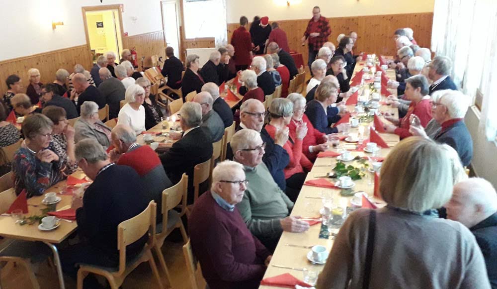 Välfylld lokal