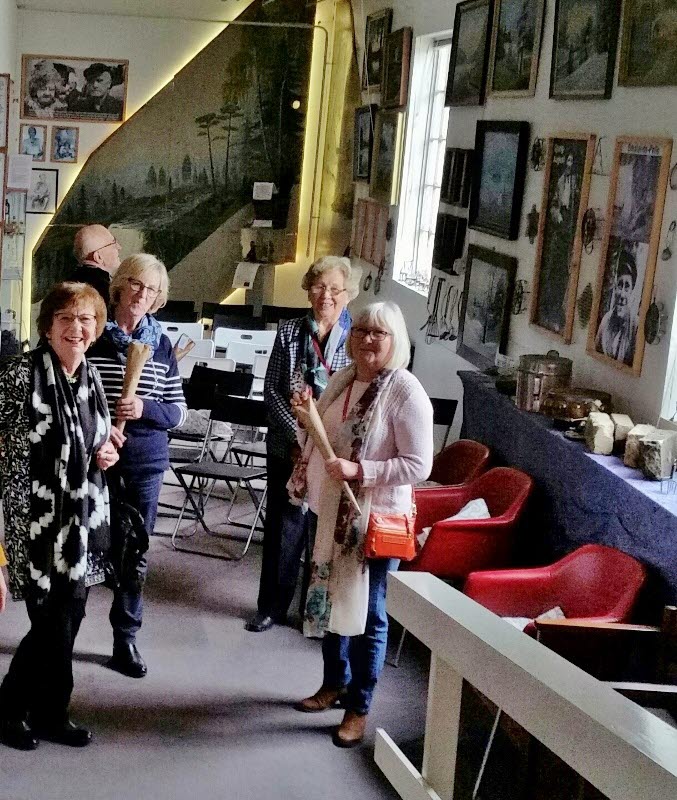 Intressant rundvandring bland olika hantverk luffarna livnärde sig på 