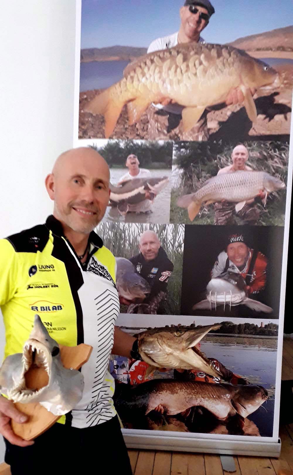 Mikael Andersson berättade om sina fiskeresor